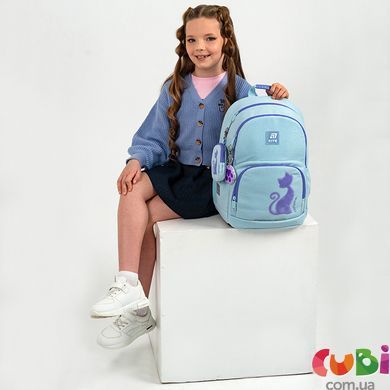 Рюкзак для школы Kite Education Catsline K25-585M-1, комбинированый