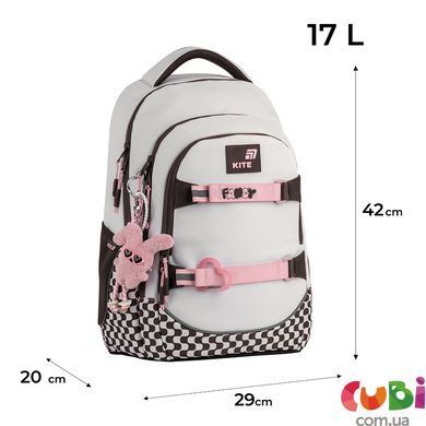 Рюкзак Kite Education teens 727M-2 (K26-727M-2), Бежевий