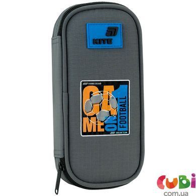 Пенал Kite 662 Game on (K26-662-7), сірий