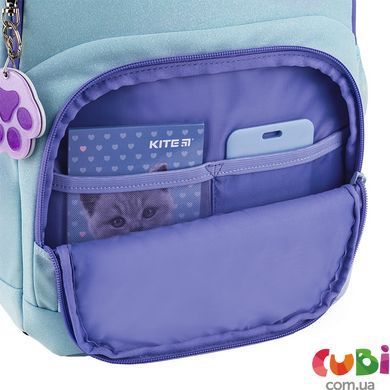 Рюкзак для школы Kite Education Catsline K25-585M-1, комбинированый