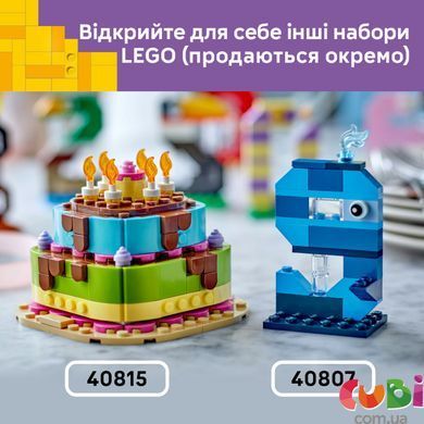 Конструктор Lego Торт на день рождения Iconic (40815)