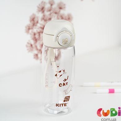Бутылочка для воды Kite, 480 мл, белая (K25-1236-1)