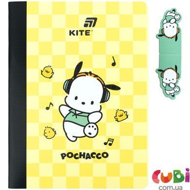 Блокнот з магнітною закладкою Kite Pochacco (PC26-192), А5, 60 аркушів, клітинка