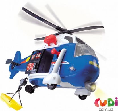 Вертолет «Авиация» с носилками, со звуковыми и световыми эффектами, 41 см, онлайн, 3+ (113 7001)