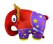 Антистресову іграшка м`яконабівна SOFT TOYS 60 Слон помаранчевий, DT-ST-01-60