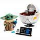 Конструктор Lego Star Wars Ґроґу в повітряній колисці (75403), комбінований