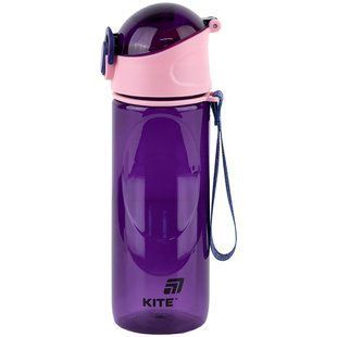 Бутылочка для воды Kite, 530 мл, фиолетовая (K25-400-4), фіолетовий, рожевий