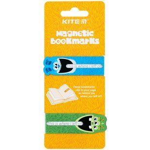 Набір магнітних закладок-індикаторів Kite Monsters (K24-496-5)