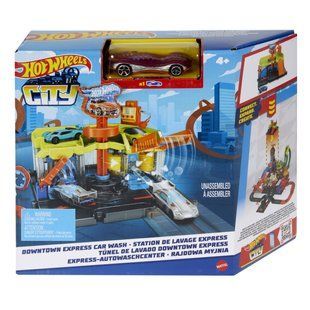 Игровой набор "Скоростная автомойка" Hot Wheels (HDR27)
