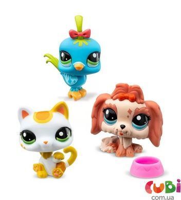 Ігровий набір LITTLEST PET SHOP &ndash; НАСТРІЙ МІСТА (3 фігурки, аксес.), комбінований