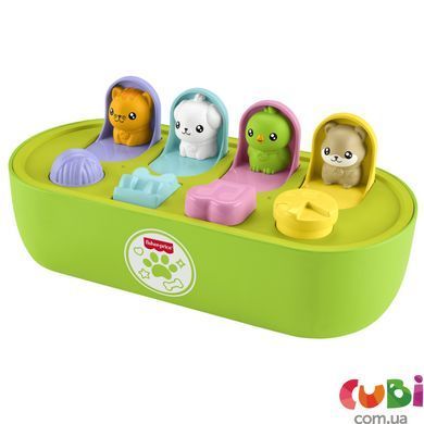 Розвиваюча іграшка Хованки зі звірятами Fisher-Price (JDL66)