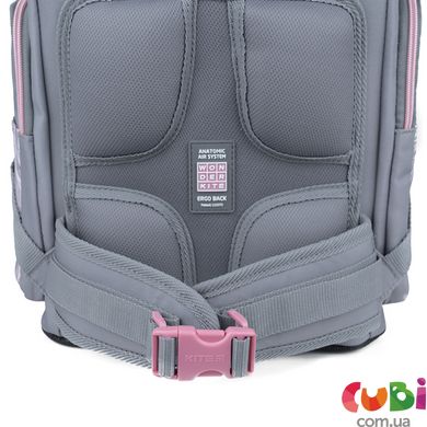 Набор рюкзак+пенал+сумка для обуви WK 583 Kitty, рожевий, сірий