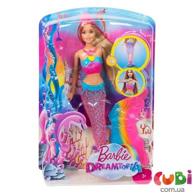 Кукла Barbie Русалочка Яркие огоньки (DHC40)