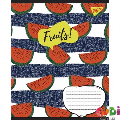 Зошит для записів А5 18 лінія YES Fruits, зошит учнів. (765854)