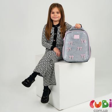 Рюкзак Kite Education каркасний 555 Velvet Dream (K26-555S-10), сірий