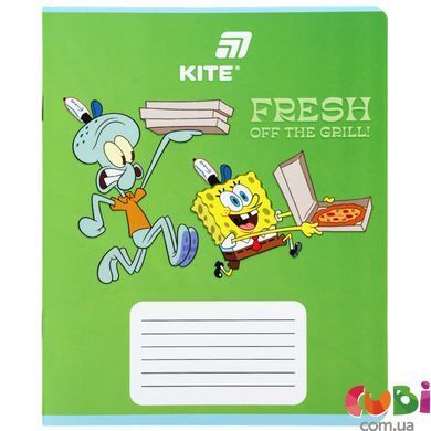 Зошит шкільний Kite Sponge Bob (SB26-232), 12 аркушів, клітинка
