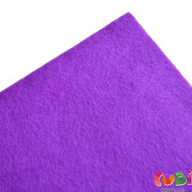 Фетр жорсткий, пурпурний, 21*30см (10л) (741828)