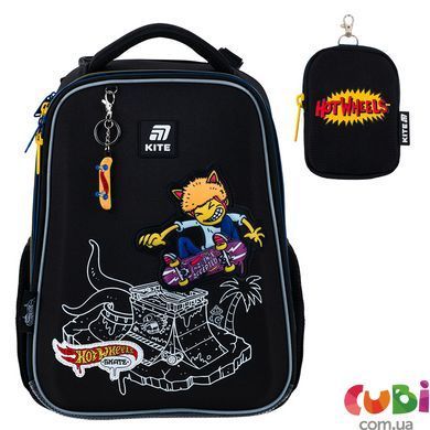 Шкільний набір Kite Education Hot Wheels Skate SET_HW25-531M (рюкзак, пенал, сумка), комбінований