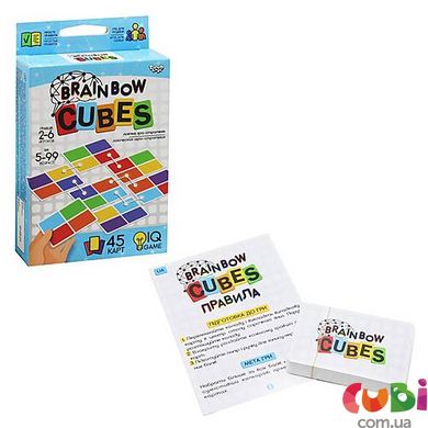 Настільна гра DANKO TOYS Brainbow CUBES (G-BRC-01-01)