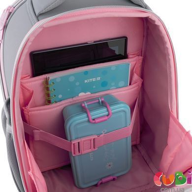 Рюкзак Kite Education каркасний 555 Velvet Dream (K26-555S-10), сірий