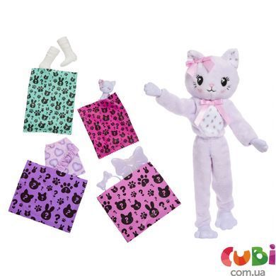 Кукла Barbie Cutie Reveal серии Милые бантики &ndash; котенок (JJP64)