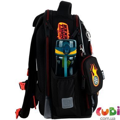 Рюкзак каркасный школьный Kite Education Hot Wheels HW25-555S, комбинированый