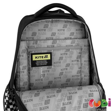 Рюкзак Kite Education teens 727L (K26-727L), чорний, принт