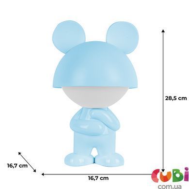 Світильник-нічник LED з акумулятором Kite Dreamy Mouse K25-315-2-3, блакитний