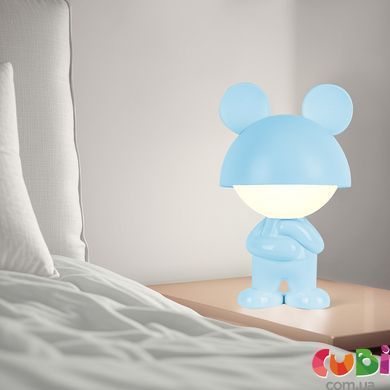 Світильник-нічник LED з акумулятором Kite Dreamy Mouse K25-315-2-3, блакитний