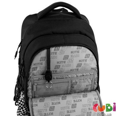 Рюкзак Kite Education teens 727L (K26-727L), чорний, принт