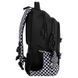 Рюкзак Kite Education teens 727L (K26-727L), чорний, принт