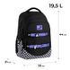 Рюкзак Kite Education teens 727L (K26-727L), чорний, принт