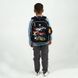 Рюкзак каркасный школьный Kite Education Hot Wheels HW25-555S, комбинированый