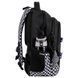 Рюкзак Kite Education teens 727L (K26-727L), чорний, принт