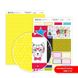 Дизайнерський папір двосторонній ROSA TALENT Color style №8 Матовий (5318048), Жовтий