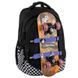 Рюкзак Kite Education teens 727L (K26-727L), чорний, принт