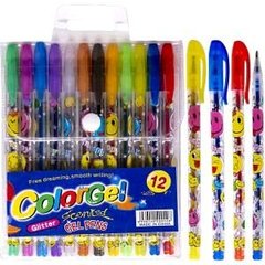 Набір ручок ароматизованих гелевих 12 кольорів (805-12)