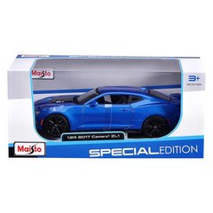 Машинка іграшкова 2017 Chevrolet Camaro ZL1, масштаб 1:24, 31512 met. blue