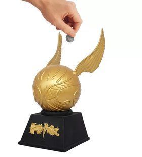 Скарбничка MONOGRAM серії "Гаррі Поттер" Deluxe - ЗОЛОТИЙ СНИЧ