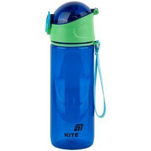 Бутылочка для воды Kite, 530 мл, синяя (K25-400-3), синій, зелений