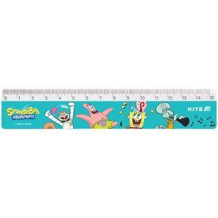 Линейка пластиковая Kite Sponge Bob SB25-090, 15 см