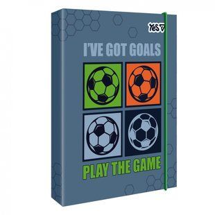 Папка для работы Yes картонная А4 "Football" (500255)