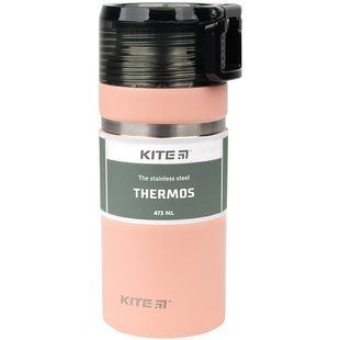 Термос Kite K21-320-01, 473 мл, персиковый цвет