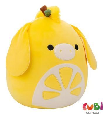 М'яка іграшка SQUISHMALLOWS &ndash; ВІСЛЮЧОК-ЛИМОНЧИК КЛЕМЕНТ (30 см), комбінований