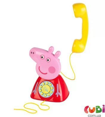 Іграшка-каталка на мотузочці Peppa &ndash; телефон Пеппи, комбінований