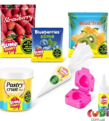 Игровой набор со слаймами Slime Mart серии "Shopping Bag" &ndash; фруктовый тарт (15901E)