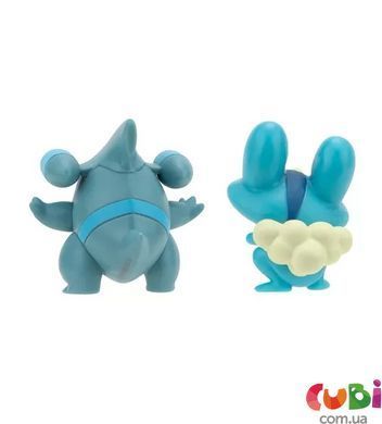Набор игровых фигурок Pok&eacute;mon W16 - Гибл и Фроки, комбинированый