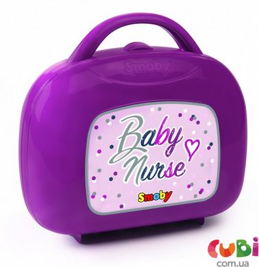 Кейс SMOBY Baby Nurse Прованс з аксесуарами для годування і догляду (220341)