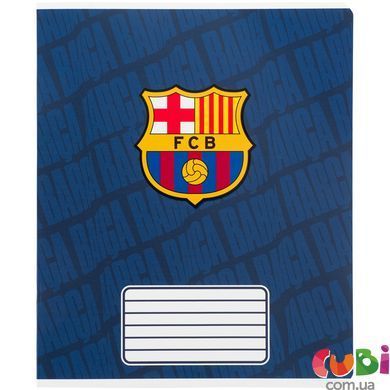 Зошит шкільний Kite FC Barcelona (BC26-236), 18 аркушів, клітинка