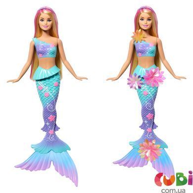 Лялька-русалонька Квіткова магія серії Фантастичний світ Barbie &mdash; блондинка (JDM72)